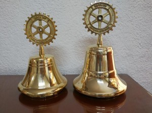 Campana de bronce Rotary            