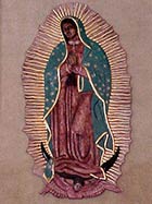 Relieve Virgen de Guadalupe           