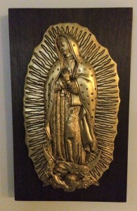 Relieve Virgen de Guadalupe                